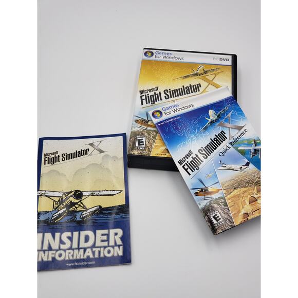 Microsoft Flight Simulator Deluxe Edition PC DVD - Game for Windows - Picture 1 of 14